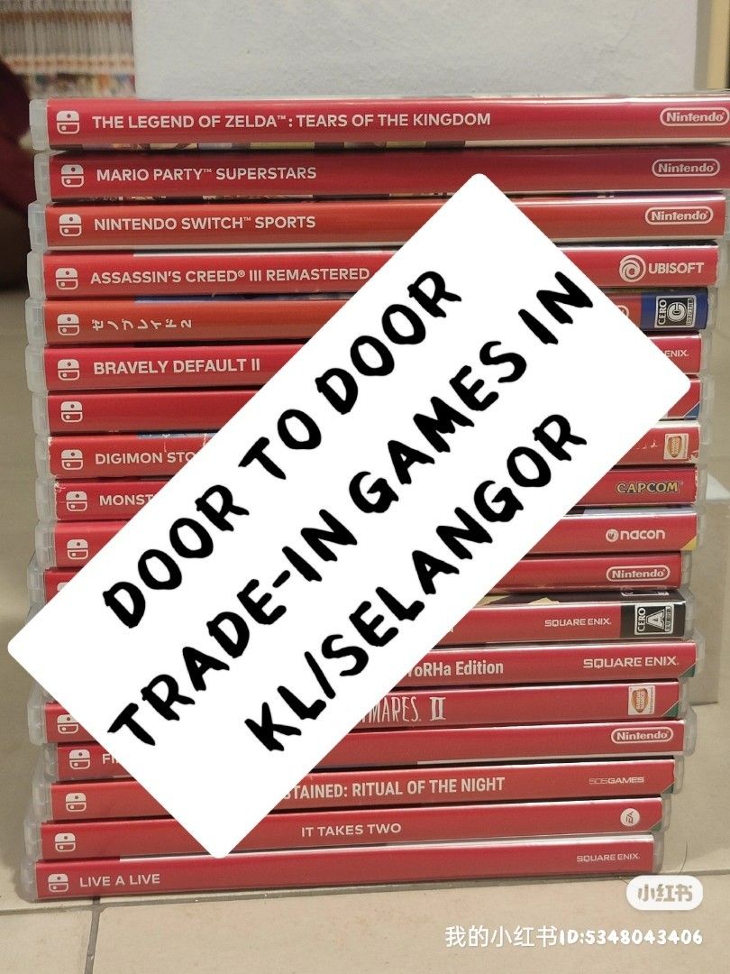 Second hand Switch Games!, Video Gaming, Video Games, Nintendo on Carousell