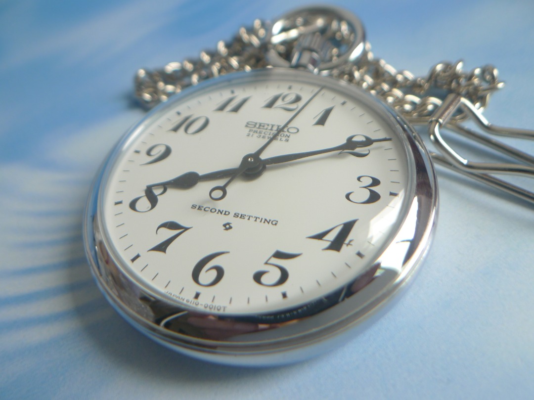 SEIKO PRECISION SECOND SETTING POCKET WATCH, Men's Fashion, Watches ...
