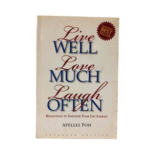 <Self Help>Live Well, Love Much, Laugh Often(Apelles Poh)