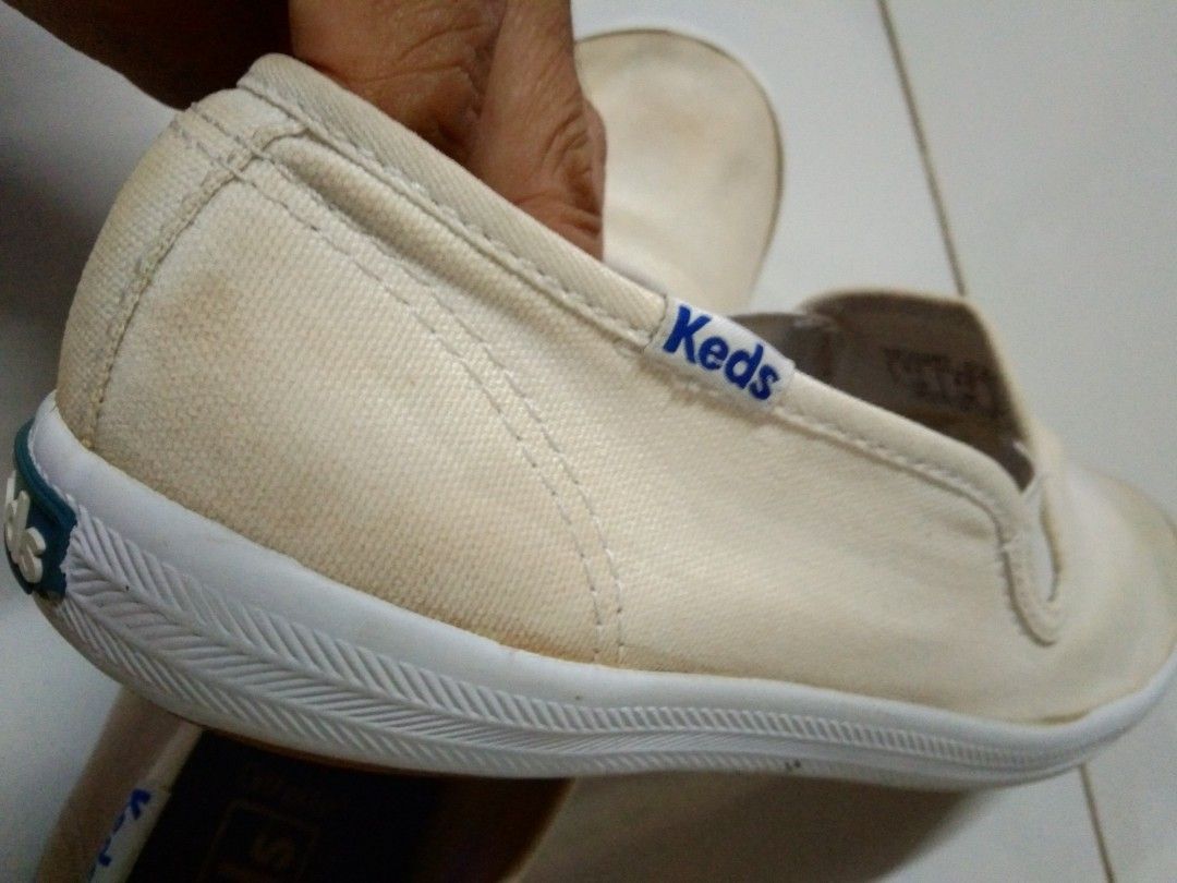 Keds champion slip on white store