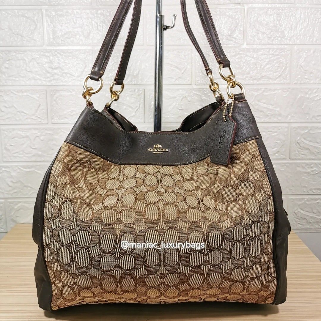 Coach lexy jacquard discount