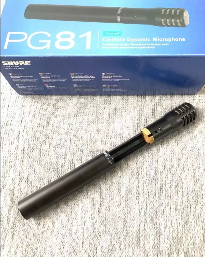 Shure pg81 sales for vocals