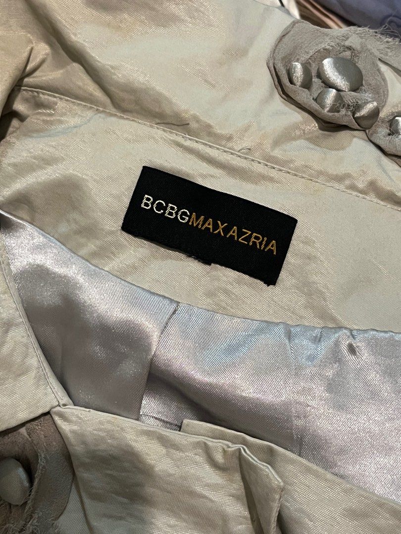 Bcbg sales silver jacket