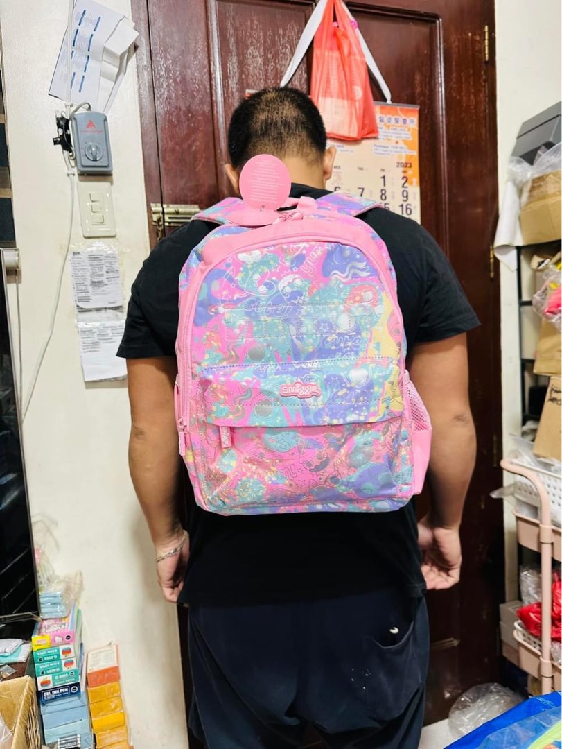 Smiggle Pink Unicorn Junior Bagpack for Girls, Women's Fashion, Bags & Wallets, Backpacks on