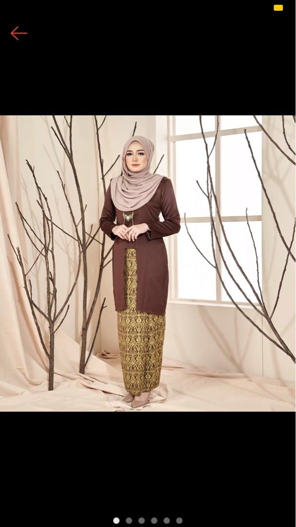 Sopan Warisan Kebaya, Women's Fashion, Muslimah Fashion, Baju Kurung
