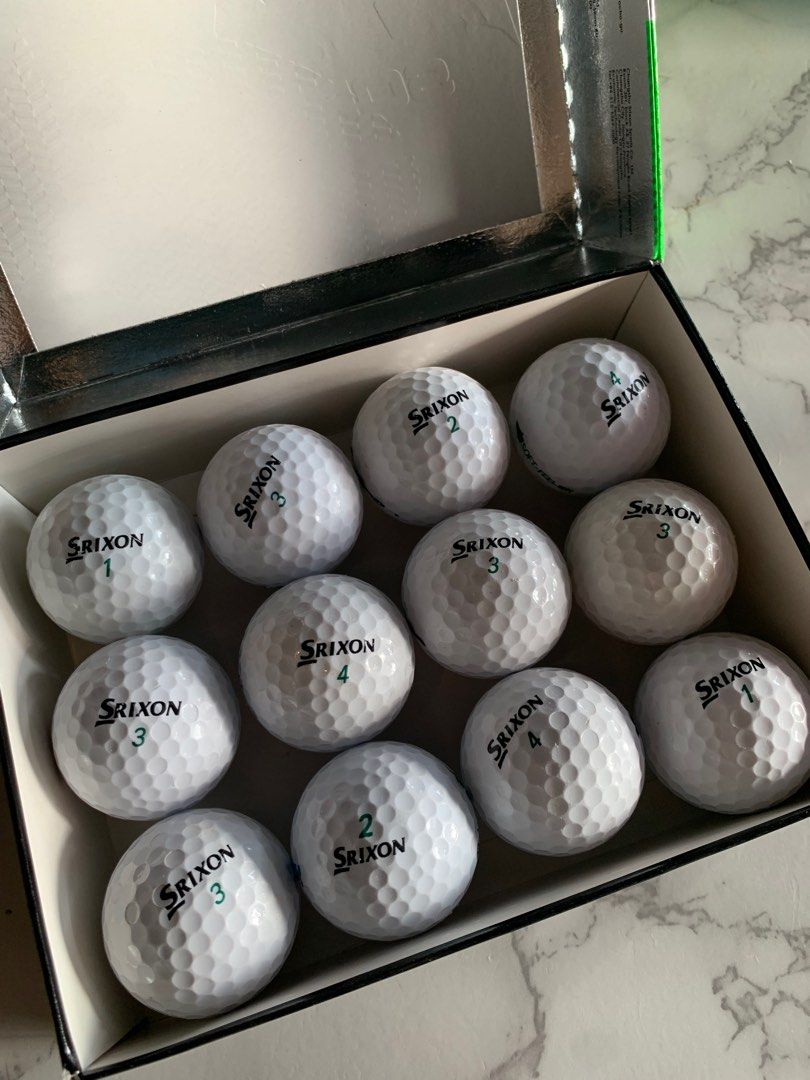 Srixon golf balls, Sports Equipment, Sports & Games, Golf on Carousell
