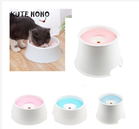 Cat stands clearance in water bowl