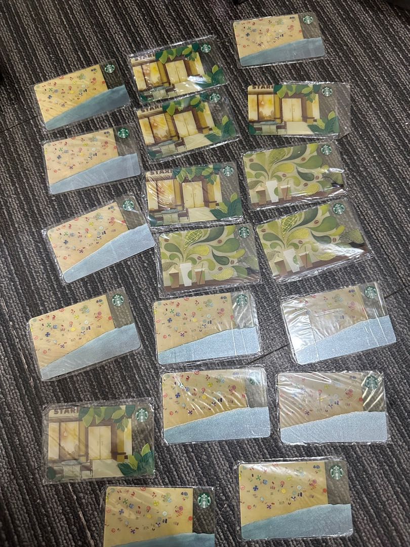 Starbucks Collectible Cards (Category: Vintage Collectibles) located in Quezon City. Submitted by gracesc (Listing ID 1254309031, Image 1). Description: 50 each.