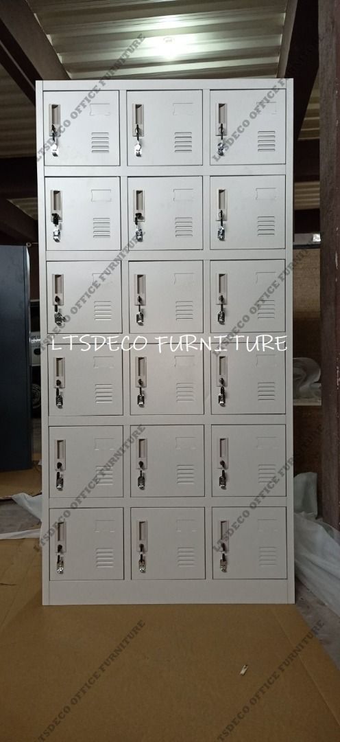 STEEL LOCKER OFFICE PARTITION / OFFICE FURNITURE, Furniture & Home ...
