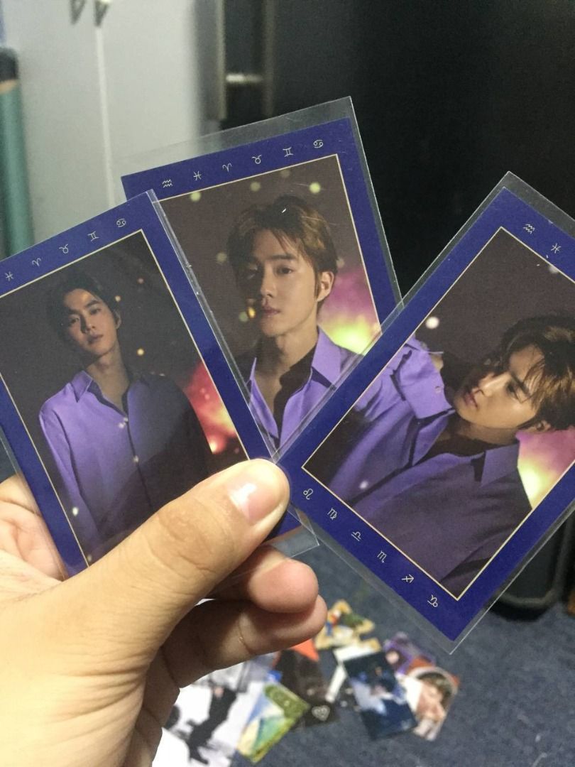 Suho EXO SG 2017 Photocard (Category: K-Wave Merchandise) located in Pasig City. Submitted by illegalcrow (Listing ID 1254438681, Image 1). Description: RFS: Bought extra, then when I checked I already have his pcs for this EXO SG. Secured with photocard sleeves since I bought them. 3 pcs for 150 pesos only. Price: Php 150 MOP: Gcash ; BPI MOD: Meet-up / GGX/ Lalamove / Toktok/ Grab Payment first before I arrange delivery. Send me a message if yo