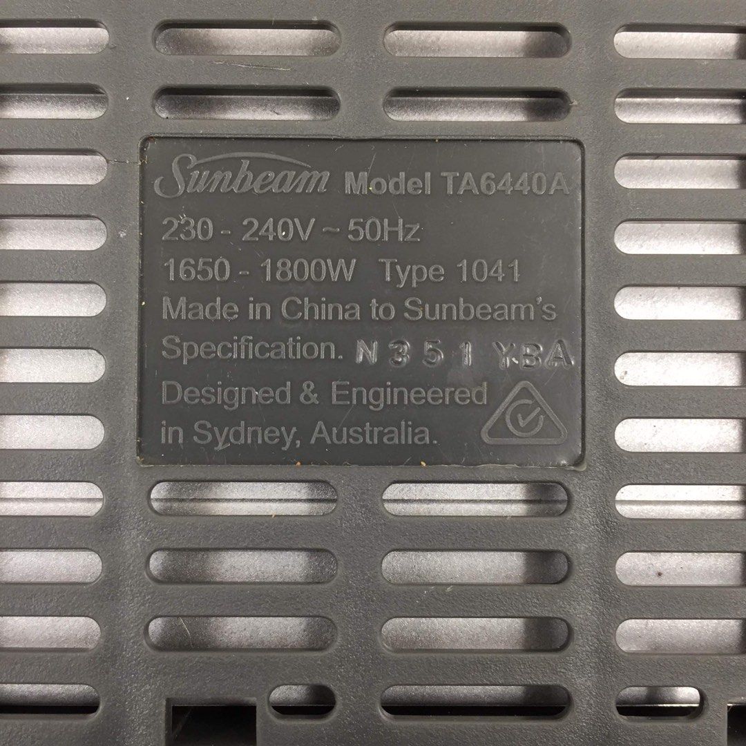 SUNBEAM TA6440A Stainless Steel Maestro 4Slice Toaster, TV & Home