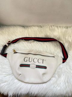 Gucci bum bag white hot sale