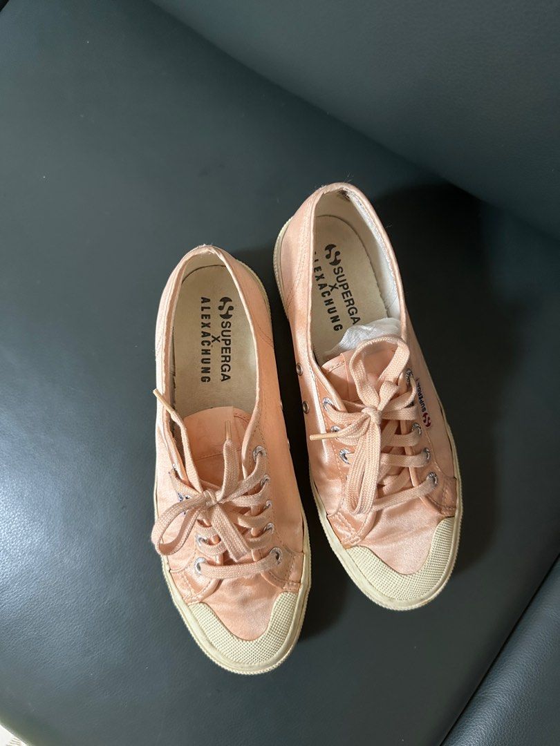Superga alexa chung satin outlet