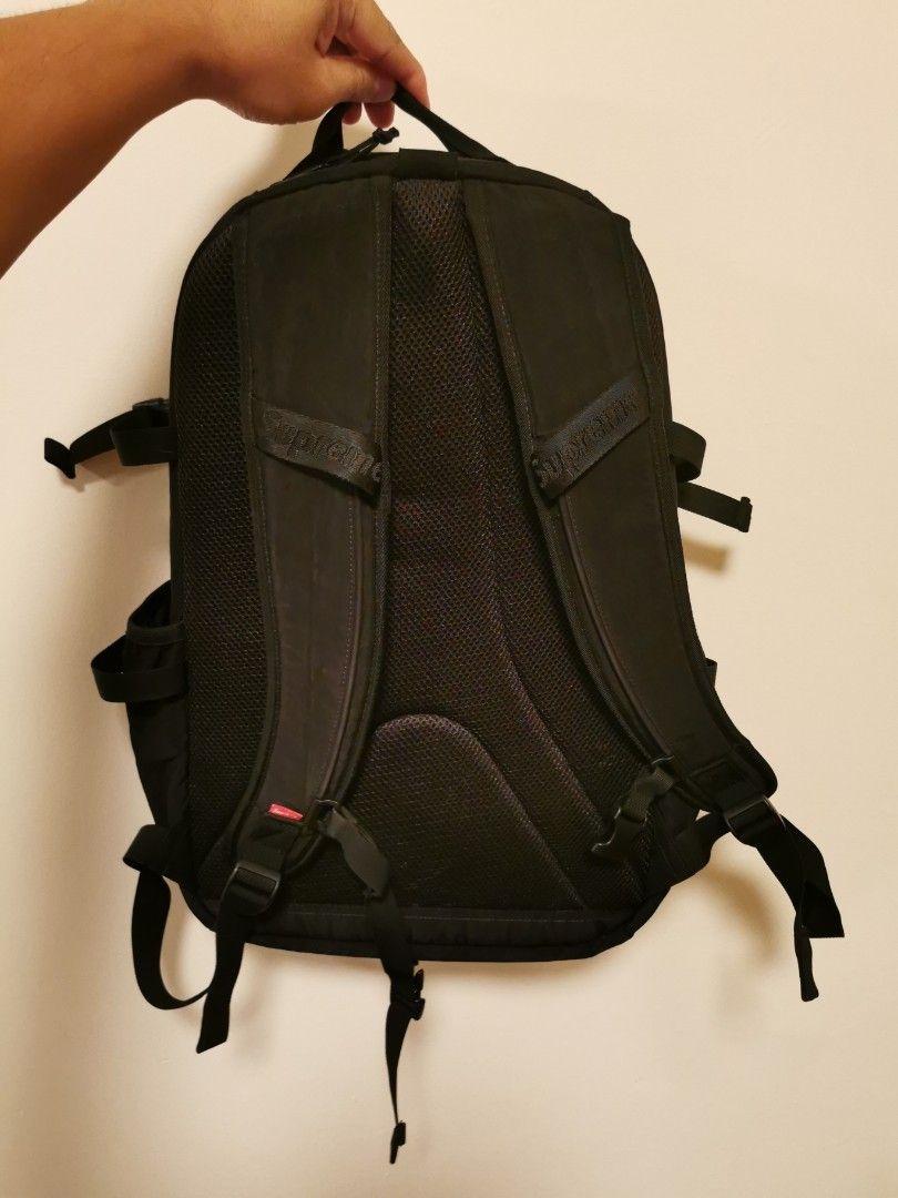 20FW Supreme BackPack Black 新品 納品書 - リュック/バックパック