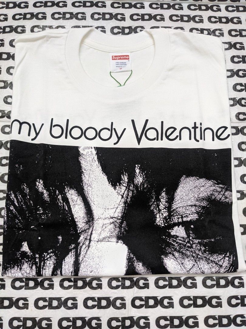 Supreme My Bloody Valentine Feed Me With Your Kiss Tee Black