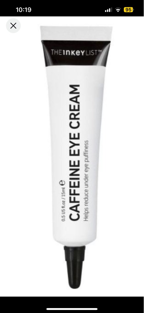 Inkey list shop caffeine eye cream