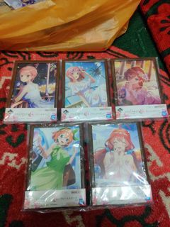 The quintuplets frame stand ichiban kuji