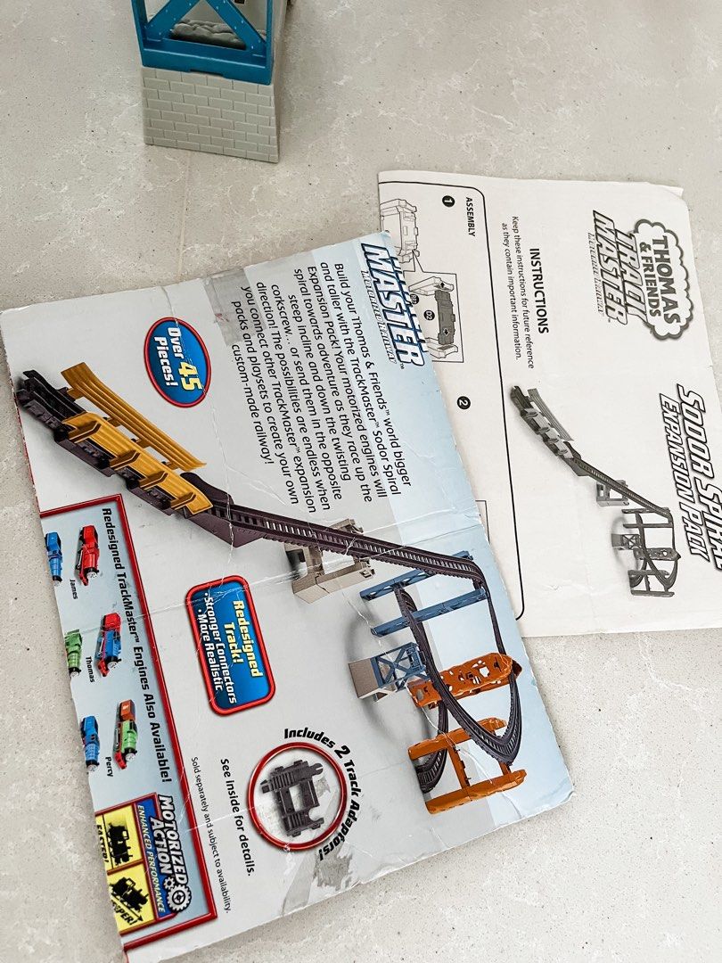 Thomas trackmaster spiral instructions deals