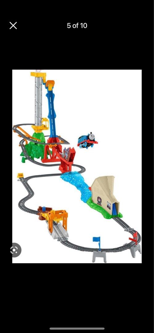 Thomas the intensuive tank engine sky high bridge jump