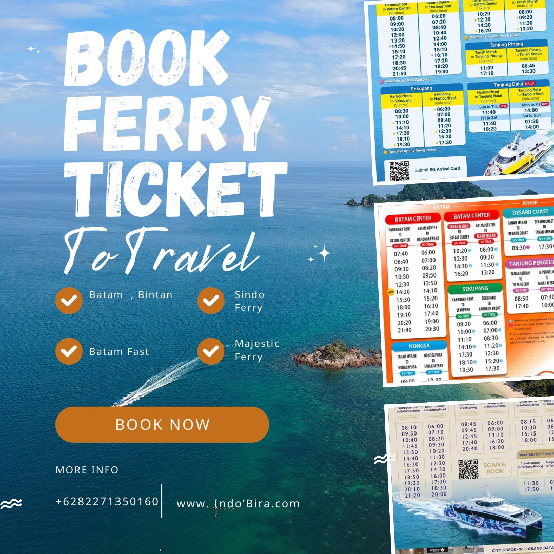 Tiket ferry, Tickets & Vouchers, Local Attractions & Transport on Carousell