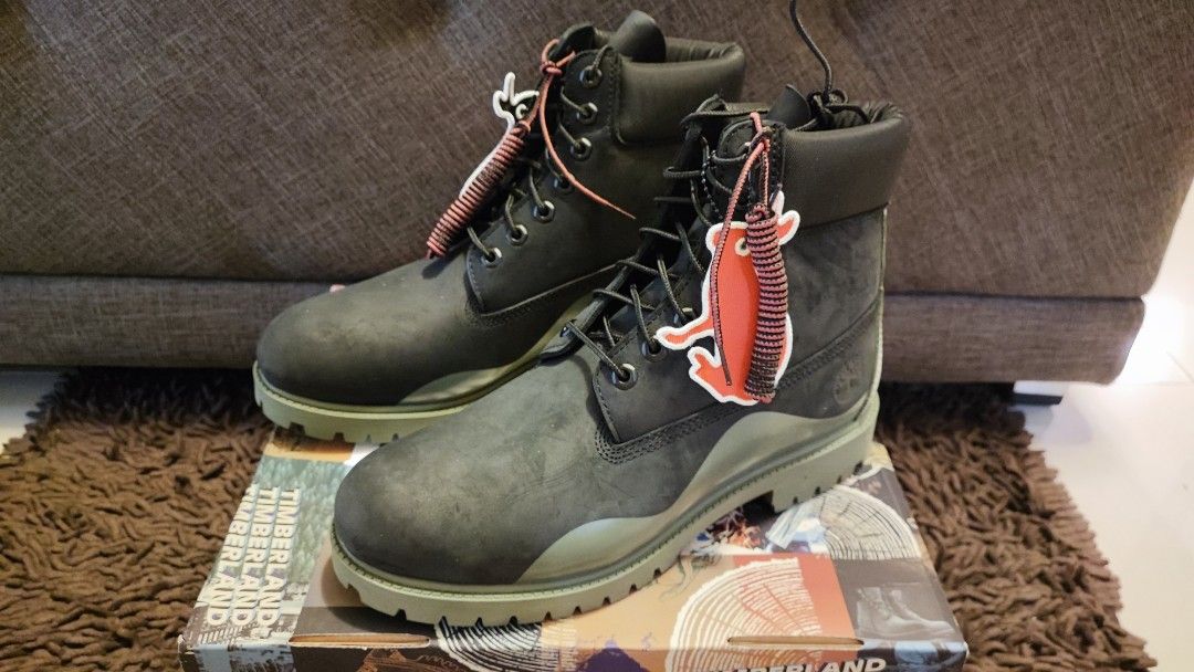 Timberland 6 inch cheap waterproof boots black