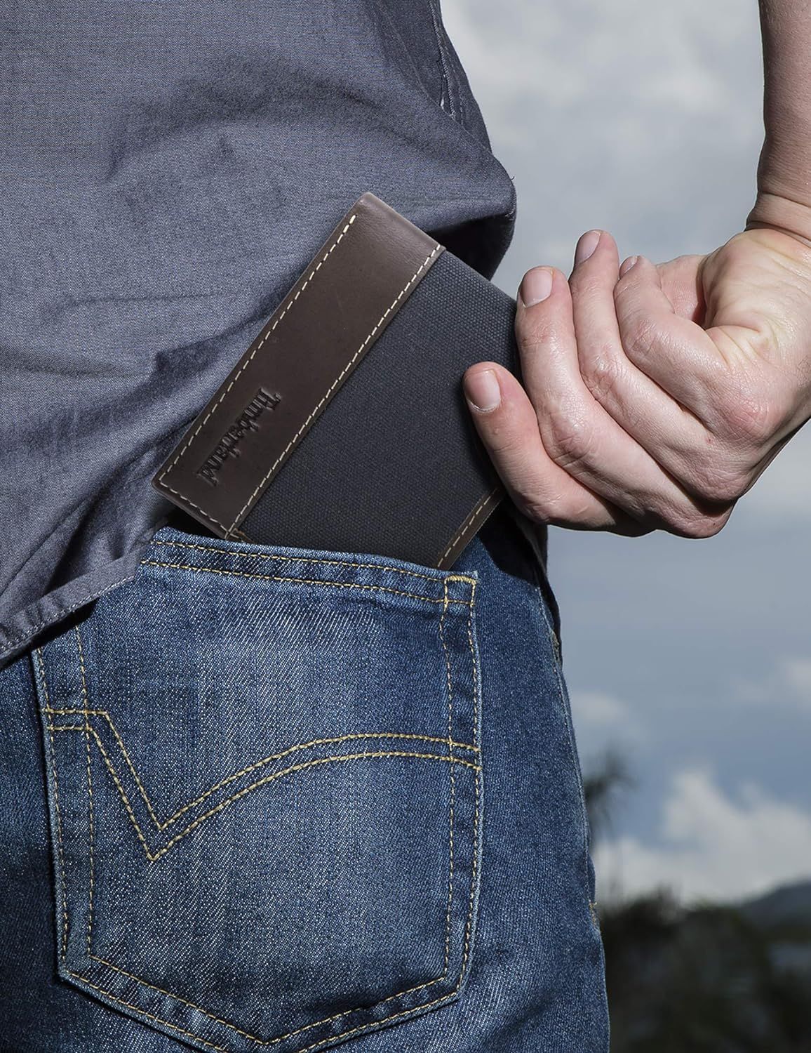 timberland canvas wallet