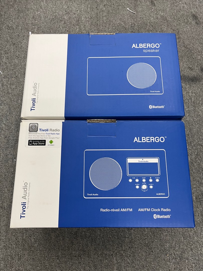 Tivoli Audio Albergo Radio& Speaker set, 音響器材, Soundbar、揚聲器、藍牙喇叭、耳擴