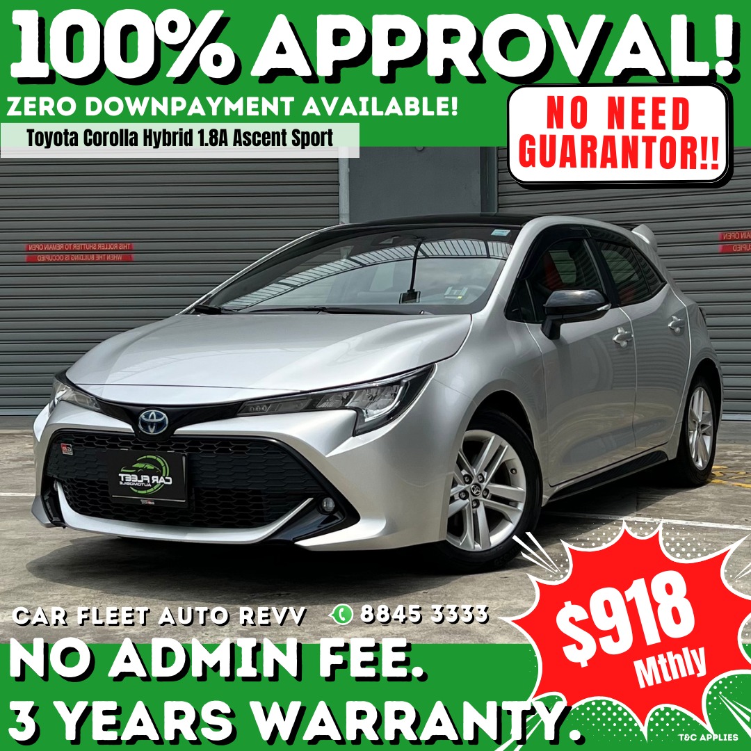 Toyota Corolla Hatchback Hybrid 1.8 Ascent Sport Auto, Cars, Used Cars ...