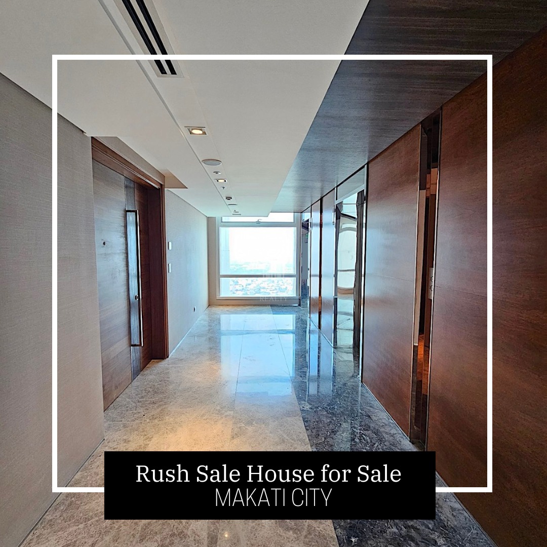 Two Roxas Triangle, Makati City UltraLuxury BiLevel Penthouse for