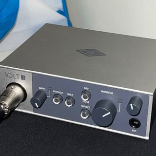 USB Audio Interface (Resolution 24Bit/DAC48 kHz/ADC96 kHz) 48V Phantom  Power for Recording Podcasting and Streaming Compatible with MacOSX and