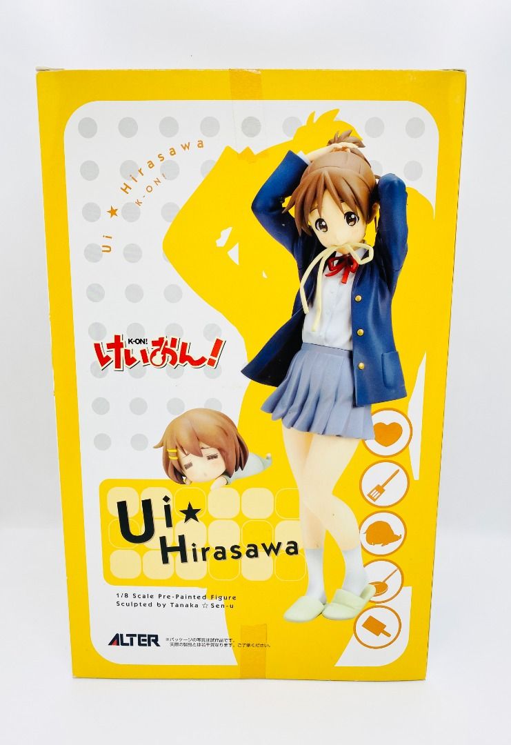 Ui Hirasawa with chibi Yui - K-On! - Authentic Anime Figure, Hobbies ...