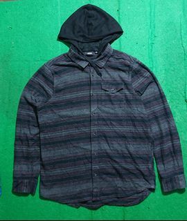 Vans flanel hoodie