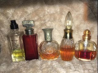 Vintage Perfumes, Used, Hard to Find and Collectible