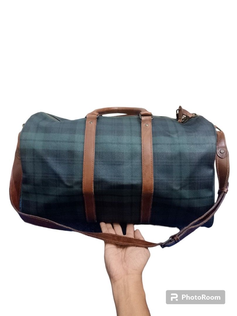 Polo Ralph Lauren Vintage 90s Tartan Plaid Mini Duffle Bag, Women's  Fashion, Bags & Wallets, Purses & Pouches on Carousell