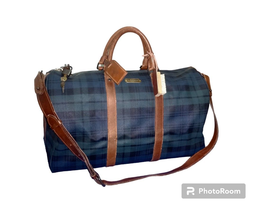 Polo blue best sale duffle bag