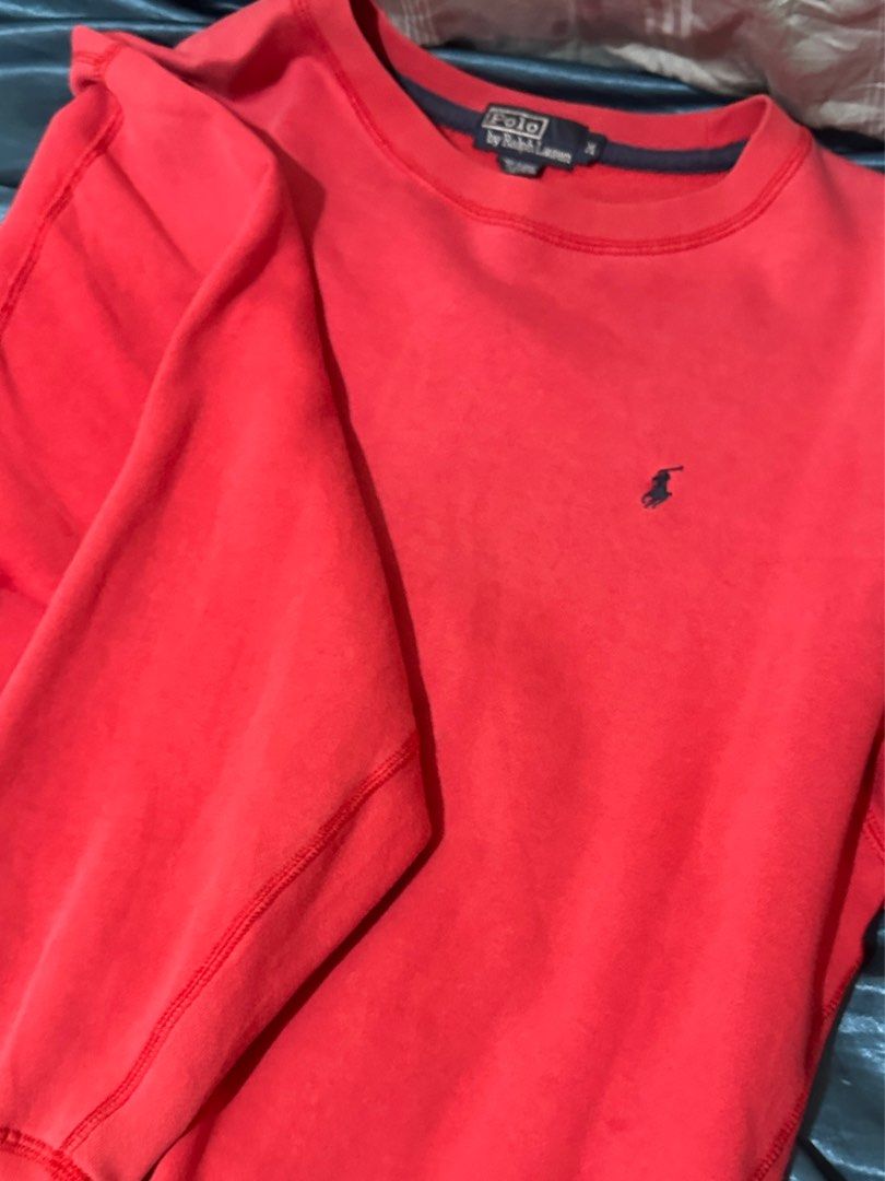 Ralph lauren clearance red sweatshirt