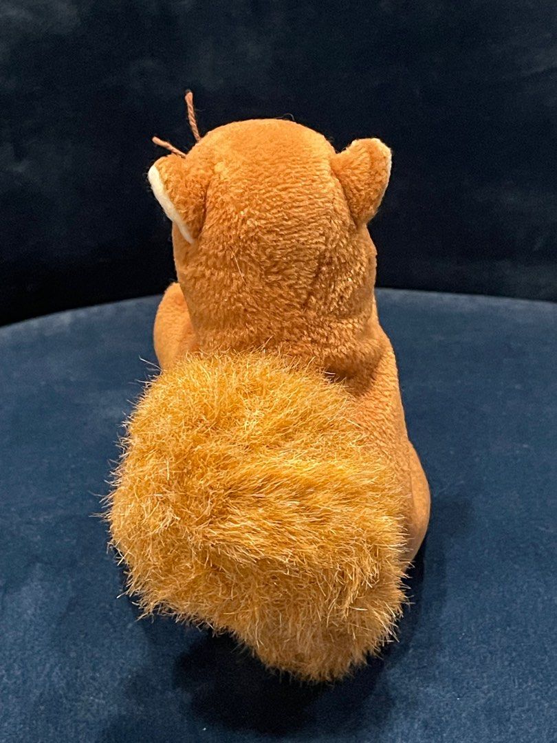 Vintage Ty Beanie Babies Collection Nuts the Squirrel Hobbies