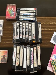 Vintage VHS, Casette Tapes