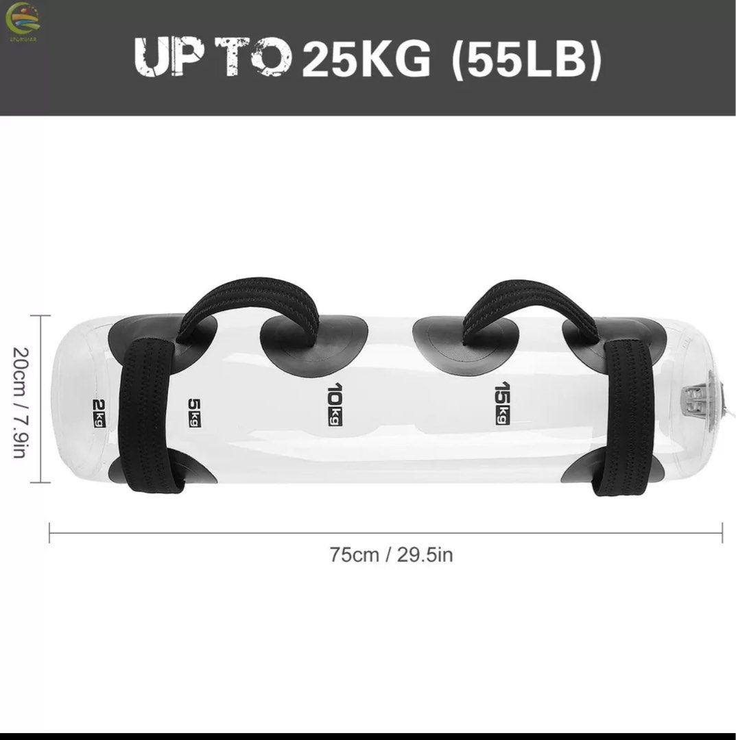 Water Aqua Weight Training Bag 25kg, Sports Equipment, Other Sports