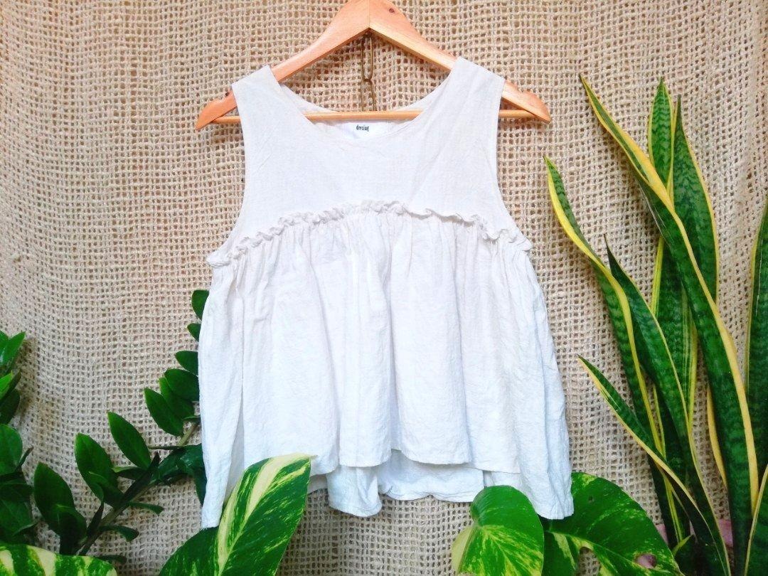Linen Blouse White
