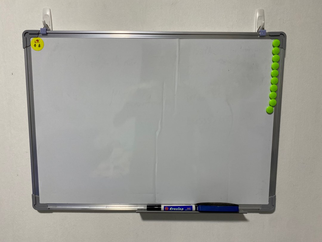 Whiteboard, Hobbies & Toys, Stationery & Craft, Craft Supplies & Tools