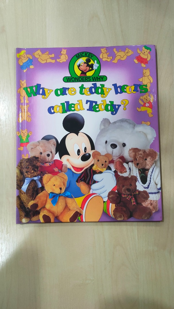 Why Are Teddy Bears Called Teddy ? (Mickey Wonders Why), Hobbies & Toys