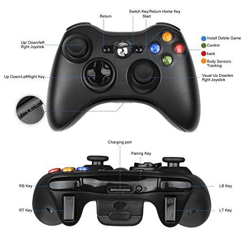 Diswoe xbox 360 wireless controller deals