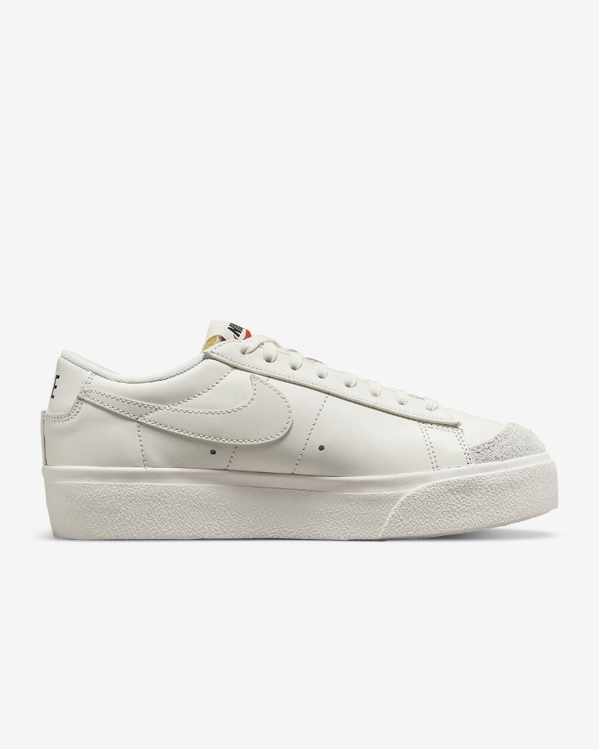 WOMEN'S NIKE BLAZER LOW PLATFORM (Category: Sneakers) located in Mandaluyong City. Submitted by civquicio (Listing ID 1254420965, Image 3). Description: Women's NIKE BLAZER LOW PLATFORM Size : 7.5, 8 US (W) Price : 2800 Guaranteed 100% original Money back guaranteed if proven fake Location : Mandaluyong Delivery : grab, lalamove, mr speedy, borzo, lbc, j&t.