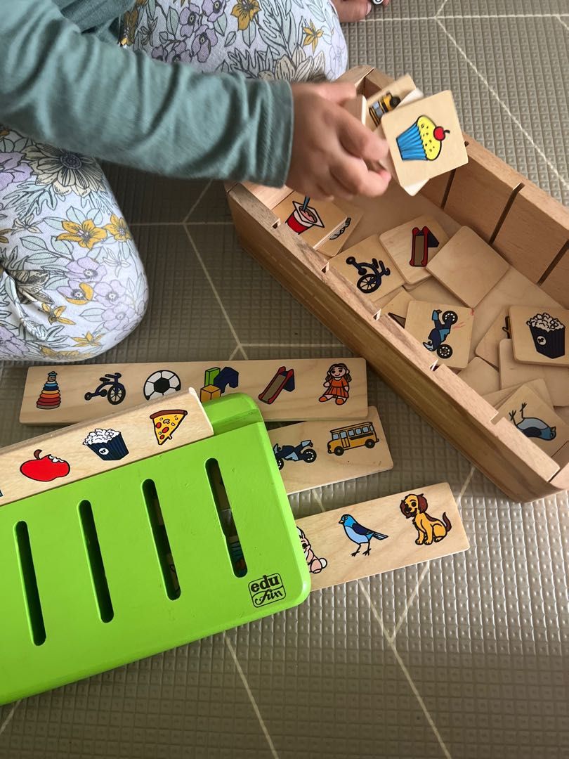 Wooden classification box, Hobbies & Toys, Toys & Games on Carousell