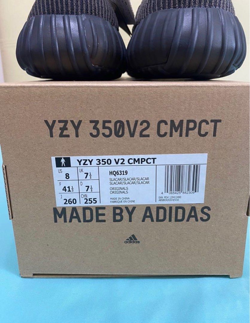 adidas Yeezy Boost 350 v2 Slate Carbon HQ6319
