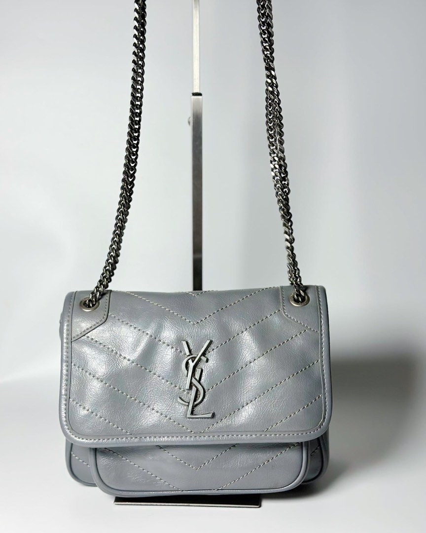 Ysl niki cheap medium grey