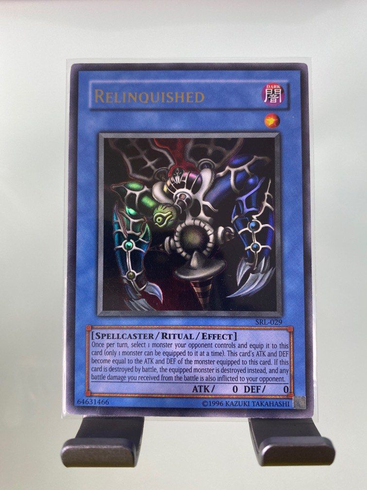 yugioh relinquished cards Yu-Gi-Oh! - Relinquished (MRL-029) - Magic Ruler - 1st Edition