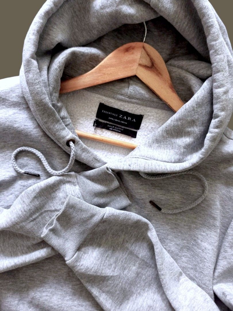 Zara essentials hoodie 2025