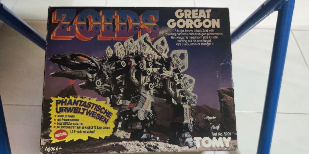 Zoids Great Gorgon (OER) - Tomy - Figurine Plastique/PVC - Occasion Avec Boîte